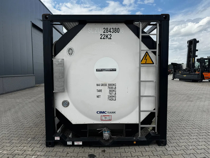 CIMC TOP: 2022, 20FT ISO, 25.030L, L4BN, UN Portable, T11, test: 09-2026 - Conteneur citerne: photos 4 CIMC TOP: 2022, 20FT ISO, 25.030L, L4BN, UN Portable, T11, test: 09-2026 - Conteneur citerne: photos 4