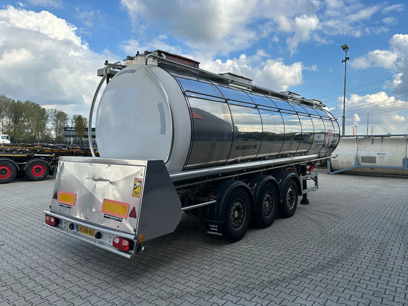 Feldbinder LEVENSMIDDELEN / FOOD / LEBENSMITTEL / 33.500L / 3-COMP / POMP / NL-trailer / APK: 03-2026 - Semi-remorque citerne: photos 3 Feldbinder LEVENSMIDDELEN / FOOD / LEBENSMITTEL / 33.500L / 3-COMP / POMP / NL-trailer / APK: 03-2026 - Semi-remorque citerne: photos 3