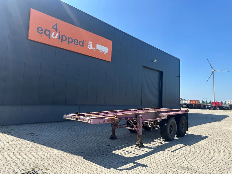 Flandria BLATT / SPRING / BLAD / LAMES, 20FT - Semi-remorque porte-conteneur/ Caisse mobile: photos 1 Flandria BLATT / SPRING / BLAD / LAMES, 20FT - Semi-remorque porte-conteneur/ Caisse mobile: photos 1