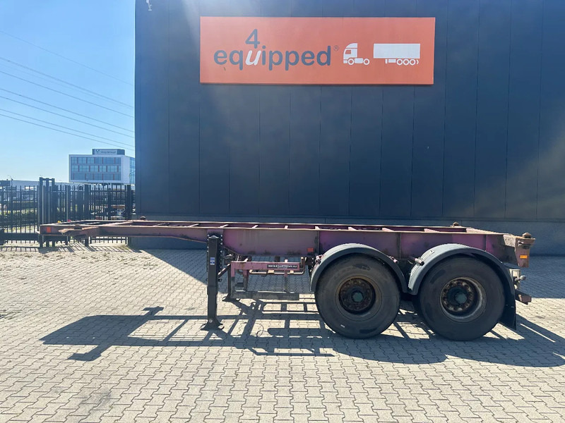 Flandria SPRING / BLATT / LAMES / BLAD, 20FT - Semi-remorque porte-conteneur/ Caisse mobile: photos 2 Flandria SPRING / BLATT / LAMES / BLAD, 20FT - Semi-remorque porte-conteneur/ Caisse mobile: photos 2