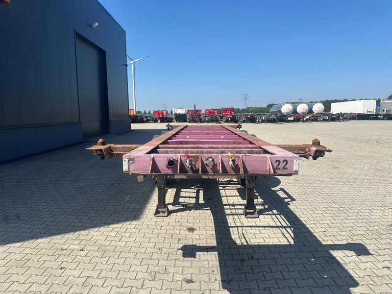 Flandria SPRING / BLATT / LAMES / BLAD, 20FT - Semi-remorque porte-conteneur/ Caisse mobile: photos 5 Flandria SPRING / BLATT / LAMES / BLAD, 20FT - Semi-remorque porte-conteneur/ Caisse mobile: photos 5