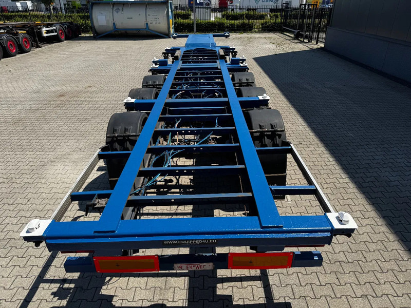 Groenewegen 40FT HC-chassis, BPW+Drum, liftaxle, NL-Chassis - Semi-remorque porte-conteneur/ Caisse mobile: photos 4 Groenewegen 40FT HC-chassis, BPW+Drum, liftaxle, NL-Chassis - Semi-remorque porte-conteneur/ Caisse mobile: photos 4