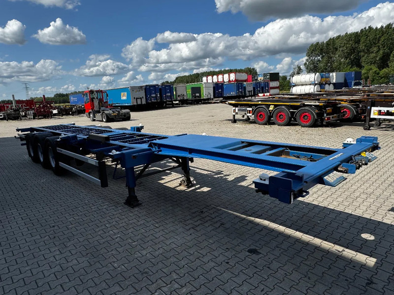Groenewegen 40FT HC-chassis, BPW+Trommel, Liftachse, NL-Chassis - Semi-remorque porte-conteneur/ Caisse mobile: photos 4 Groenewegen 40FT HC-chassis, BPW+Trommel, Liftachse, NL-Chassis - Semi-remorque porte-conteneur/ Caisse mobile: photos 4
