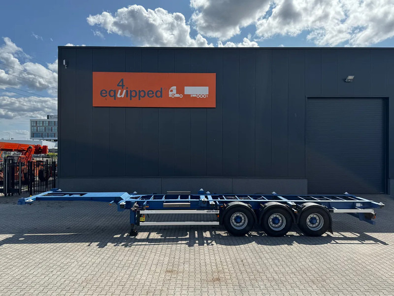Groenewegen 40FT HC-chassis, BPW+Trommel, Liftachse, NL-Chassis - Semi-remorque porte-conteneur/ Caisse mobile: photos 2 Groenewegen 40FT HC-chassis, BPW+Trommel, Liftachse, NL-Chassis - Semi-remorque porte-conteneur/ Caisse mobile: photos 2