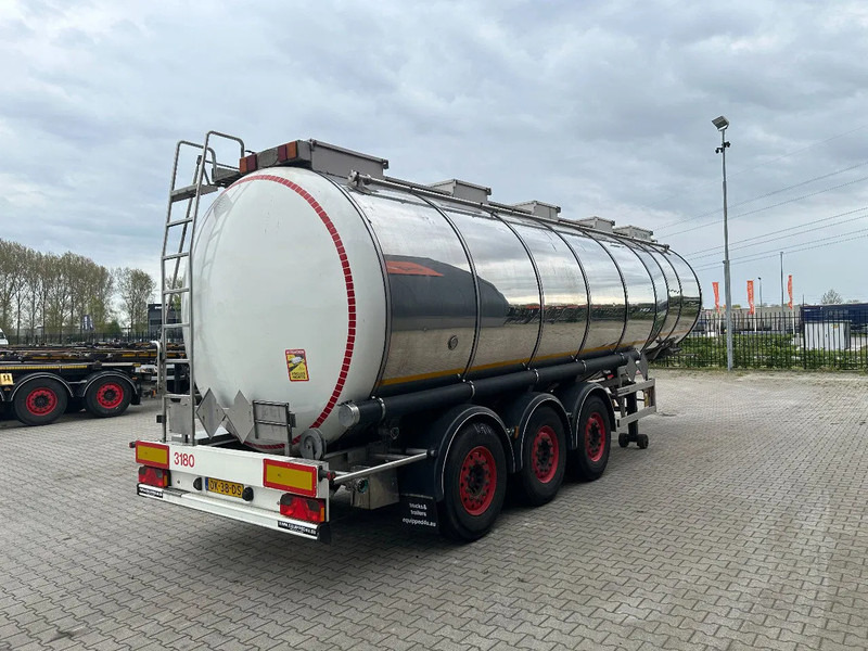 Indox 37.500L / 1-COMP /4-BAFFELS, ADR (FL, AT), L4BH, INOX, NL-trailer - Semi-remorque citerne: photos 3 Indox 37.500L / 1-COMP /4-BAFFELS, ADR (FL, AT), L4BH, INOX, NL-trailer - Semi-remorque citerne: photos 3