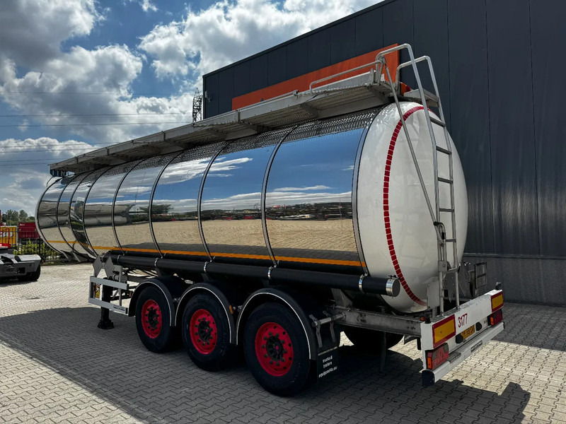 Indox 37.500L / 1-COMP /4-BAFFELS, ADR, L4BH, INOX, NL, APK 06/2026, new Saf axles - Semi-remorque citerne: photos 5 Indox 37.500L / 1-COMP /4-BAFFELS, ADR, L4BH, INOX, NL, APK 06/2026, new Saf axles - Semi-remorque citerne: photos 5