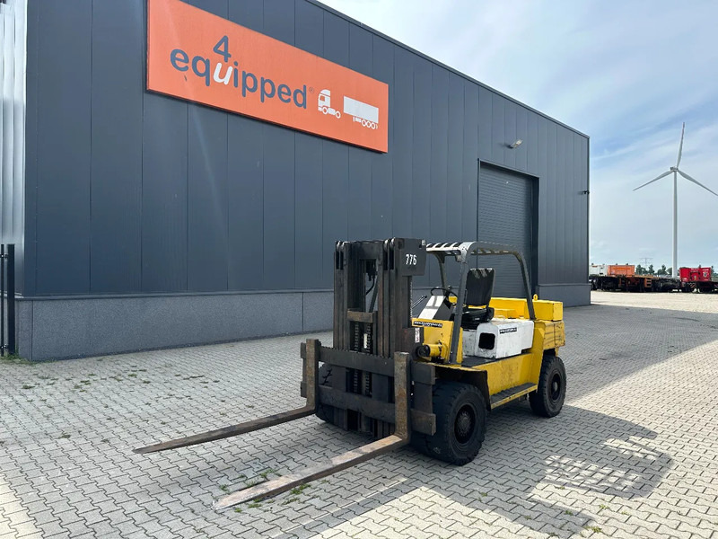 Jungheinrich YALE DFG 75 FORKLIFT, 8000KG, height: 225cm, triplex, 6 cil. diesel, 8.262hrs - Chariot élévateur diesel: photos 1 Jungheinrich YALE DFG 75 FORKLIFT, 8000KG, height: 225cm, triplex, 6 cil. diesel, 8.262hrs - Chariot élévateur diesel: photos 1