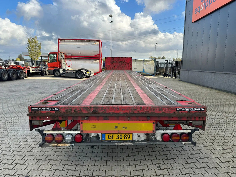 KEL-BERG HEAVY-DUTY MEGA PLATFORM, 1x 40FT / 2x 20FT HECKBÜNDIG, SAF + SCHEIBEBREMSEN, NL Auflieger - Semi-remorque plateau: photos 4 KEL-BERG HEAVY-DUTY MEGA PLATFORM, 1x 40FT / 2x 20FT HECKBÜNDIG, SAF + SCHEIBEBREMSEN, NL Auflieger - Semi-remorque plateau: photos 4
