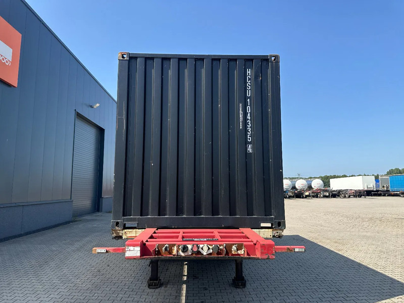 Krone 2-axle 20FT chassis + 20FT DV 8'6" container ONE-WAY - Semi-remorque porte-conteneur/ Caisse mobile: photos 5 Krone 2-axle 20FT chassis + 20FT DV 8'6" container ONE-WAY - Semi-remorque porte-conteneur/ Caisse mobile: photos 5