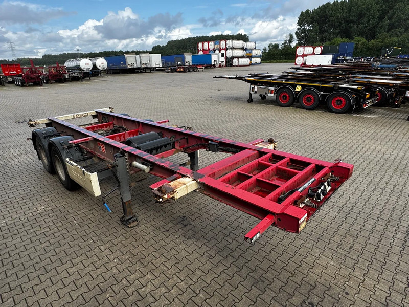 Krone 2-axle 20FT chassis, BPW + drumbrakes, airsuspension, empty weight: 3.180kg, 2x available en leasing occasion Krone 2-axle 20FT chassis, BPW + drumbrakes, airsuspension, empty weight: 3.180kg, 2x available: photos 18