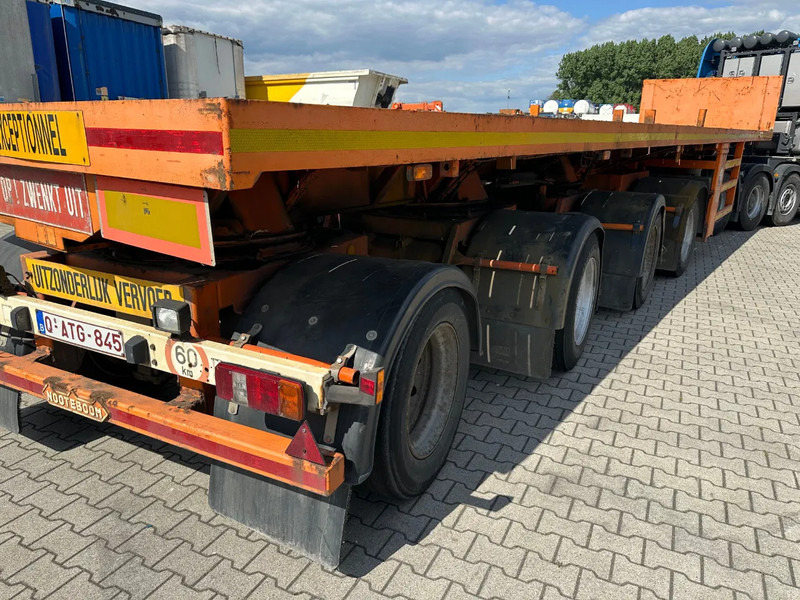Nooteboom OVB-73-04, 73 tons Ballast trailer, 4 axles, 3 hydraulic steering axles, MOT 12/2025 - Semi-remorque plateau: photos 4 Nooteboom OVB-73-04, 73 tons Ballast trailer, 4 axles, 3 hydraulic steering axles, MOT 12/2025 - Semi-remorque plateau: photos 4