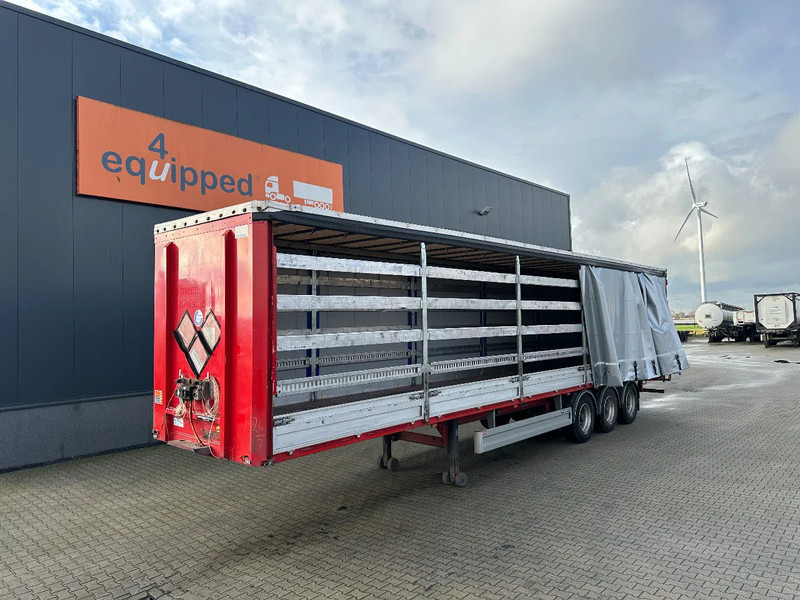 Pacton nieuwe zeilen /alu zijborden + planken / hardhouten vloer / NL-trailer / APK: 09-2026 - Semi-remorque rideaux coulissants: photos 2 Pacton nieuwe zeilen /alu zijborden + planken / hardhouten vloer / NL-trailer / APK: 09-2026 - Semi-remorque rideaux coulissants: photos 2