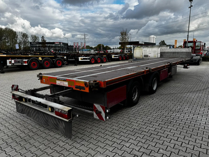 RUFA MEGA PLATFORM / LENKACHSE/ 12 TWISTLOCKS 1x 40FT + 2x 20FT (HECKBÜNDIG) / BPW / SCHEIBE/ GALVANISIERT/ RUNGENTASCHEN - Semi-remorque plateau: photos 4 RUFA MEGA PLATFORM / LENKACHSE/ 12 TWISTLOCKS 1x 40FT + 2x 20FT (HECKBÜNDIG) / BPW / SCHEIBE/ GALVANISIERT/ RUNGENTASCHEN - Semi-remorque plateau: photos 4