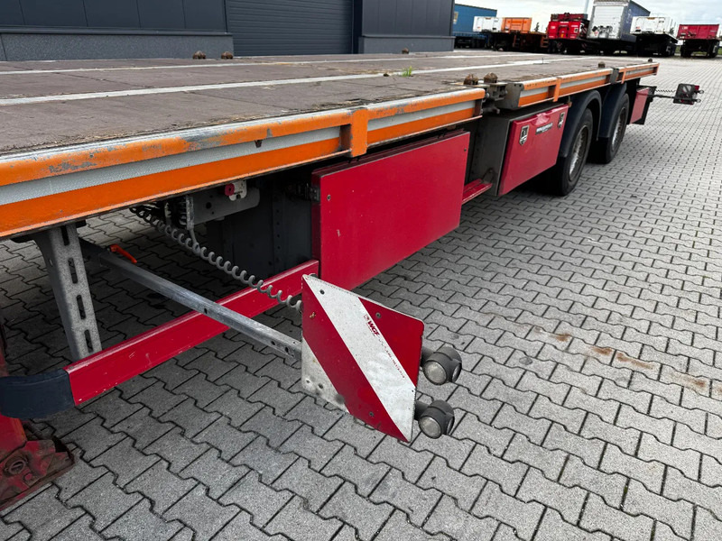 RUFA MEGA PLATFORM / LENKACHSE/ 12 TWISTLOCKS 1x 40FT + 2x 20FT (HECKBÜNDIG) / BPW / SCHEIBE/ GALVANISIERT/ RUNGENTASCHEN - Semi-remorque plateau: photos 3 RUFA MEGA PLATFORM / LENKACHSE/ 12 TWISTLOCKS 1x 40FT + 2x 20FT (HECKBÜNDIG) / BPW / SCHEIBE/ GALVANISIERT/ RUNGENTASCHEN - Semi-remorque plateau: photos 3