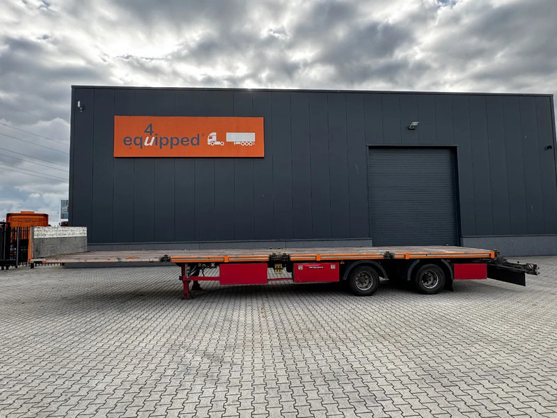 RUFA MEGA PLATFORM / LENKACHSE/ 12 TWISTLOCKS 1x 40FT + 2x 20FT (HECKBÜNDIG) / BPW / SCHEIBE/ GALVANISIERT/ RUNGENTASCHEN - Semi-remorque plateau: photos 2 RUFA MEGA PLATFORM / LENKACHSE/ 12 TWISTLOCKS 1x 40FT + 2x 20FT (HECKBÜNDIG) / BPW / SCHEIBE/ GALVANISIERT/ RUNGENTASCHEN - Semi-remorque plateau: photos 2