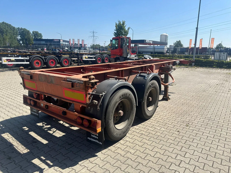 SHLADOT BPW + BLAD / SPRING / BLATT / LAMES, 20FT - Semi-remorque porte-conteneur/ Caisse mobile: photos 3 SHLADOT BPW + BLAD / SPRING / BLATT / LAMES, 20FT - Semi-remorque porte-conteneur/ Caisse mobile: photos 3