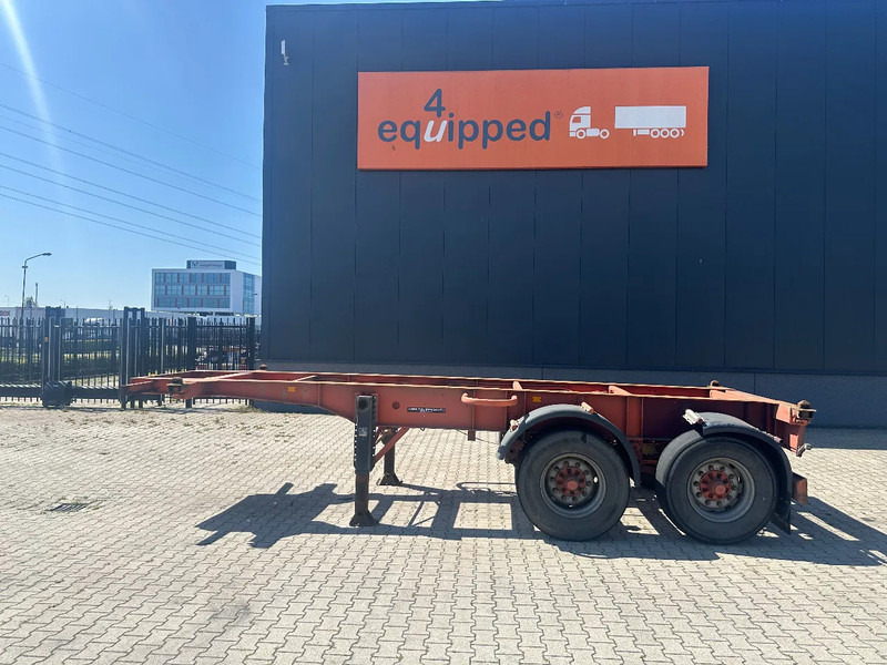 SHLADOT BPW + BLAD / SPRING / BLATT / LAMES, 20FT - Semi-remorque porte-conteneur/ Caisse mobile: photos 2 SHLADOT BPW + BLAD / SPRING / BLATT / LAMES, 20FT - Semi-remorque porte-conteneur/ Caisse mobile: photos 2