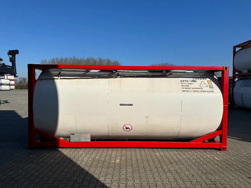 Cuve de stockage pour transport de carburant SINGAMAS 20FT ISO, 26.000L/1-COMP/3 BAFFELS/3 manholes, 5Y inspection: 06/2027, L4BN: photos 8