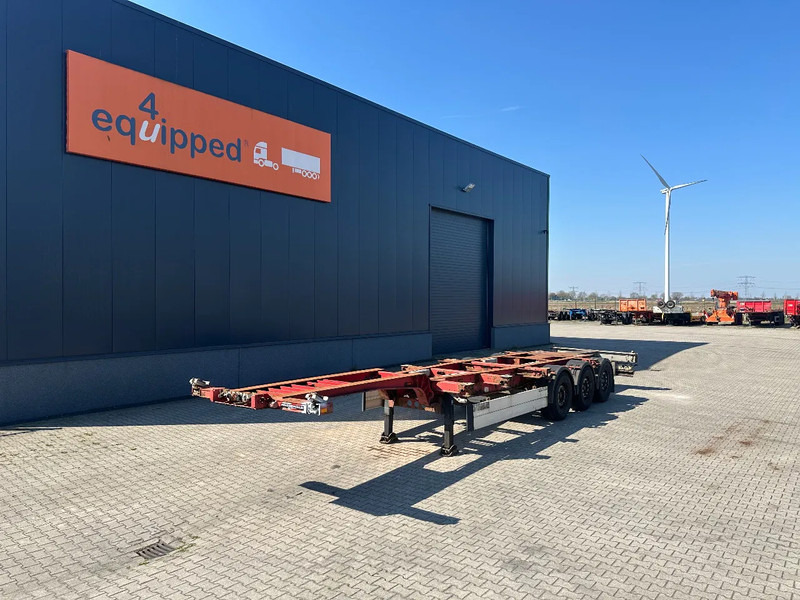 Schmitz Cargobull 40FT HC-chassis, disc, liftaxle, extendable at the rear - Semi-remorque porte-conteneur/ Caisse mobile: photos 1 Schmitz Cargobull 40FT HC-chassis, disc, liftaxle, extendable at the rear - Semi-remorque porte-conteneur/ Caisse mobile: photos 1