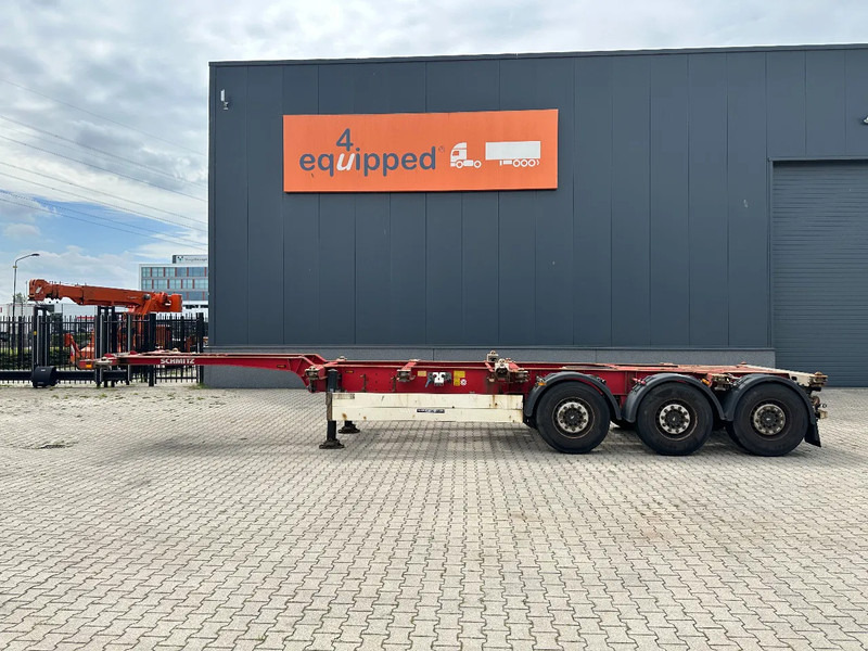 Schmitz Cargobull SCF 24 G MX 40FT HC-chassis, discbrakes, liftaxle, extendable at the rear, NL-chassis - Semi-remorque porte-conteneur/ Caisse mobile: photos 4 Schmitz Cargobull SCF 24 G MX 40FT HC-chassis, discbrakes, liftaxle, extendable at the rear, NL-chassis - Semi-remorque porte-conteneur/ Caisse mobile: photos 4