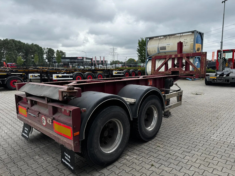 Van Hool 2 AXLE 20FT TIPPING-CHASSIS, TWIN-TIRES, BPW + DRUM, ALCOA - Semi-remorque porte-conteneur/ Caisse mobile: photos 4 Van Hool 2 AXLE 20FT TIPPING-CHASSIS, TWIN-TIRES, BPW + DRUM, ALCOA - Semi-remorque porte-conteneur/ Caisse mobile: photos 4
