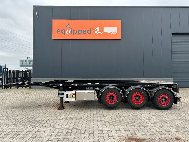 Van Hool 20FT Tipping-chassis, ADR (EX/II, EX/III, FL, AT, OX), SAF, 2 liftaxles - Semi-remorque porte-conteneur/ Caisse mobile: photos 3 Van Hool 20FT Tipping-chassis, ADR (EX/II, EX/III, FL, AT, OX), SAF, 2 liftaxles - Semi-remorque porte-conteneur/ Caisse mobile: photos 3