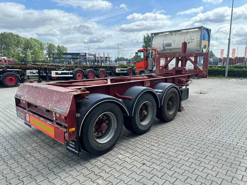 Van Hool 3 AXLE 20FT KIEP-CHASSIS, BPW + TROMMELREMMEN - Semi-remorque porte-conteneur/ Caisse mobile: photos 4 Van Hool 3 AXLE 20FT KIEP-CHASSIS, BPW + TROMMELREMMEN - Semi-remorque porte-conteneur/ Caisse mobile: photos 4