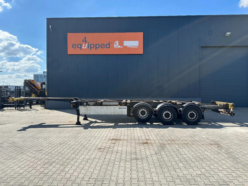 Van Hool 40FT HC-chassis, SAF, Intradisc, liftaxle, extendable - Semi-remorque porte-conteneur/ Caisse mobile: photos 3 Van Hool 40FT HC-chassis, SAF, Intradisc, liftaxle, extendable - Semi-remorque porte-conteneur/ Caisse mobile: photos 3