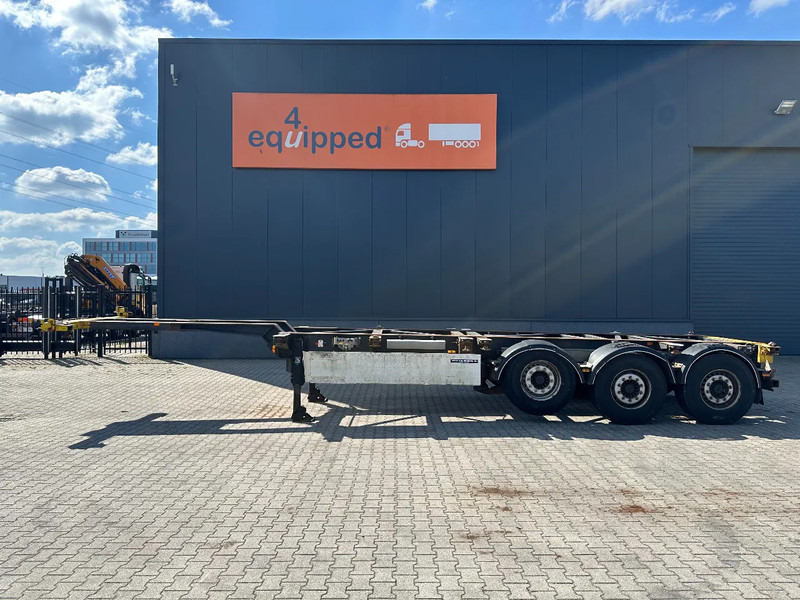 Van Hool 40FT HC-chassis, SAF, Intradisc, liftaxle, extendable - Semi-remorque porte-conteneur/ Caisse mobile: photos 4 Van Hool 40FT HC-chassis, SAF, Intradisc, liftaxle, extendable - Semi-remorque porte-conteneur/ Caisse mobile: photos 4