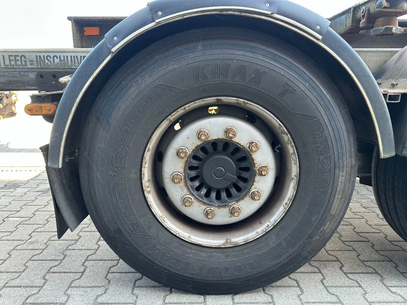 Semi-remorque porte-conteneur/ Caisse mobile Van Hool 40FT HC-chassis, SAF, Intradisc, liftaxle, extendable: photos 11