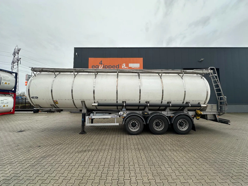 Van Hool LEBENSMITTEL / 39.000L / 3-KAMMER / INOX / NL-Auflieger / APK: 04/2026 - Semi-remorque citerne: photos 2 Van Hool LEBENSMITTEL / 39.000L / 3-KAMMER / INOX / NL-Auflieger / APK: 04/2026 - Semi-remorque citerne: photos 2