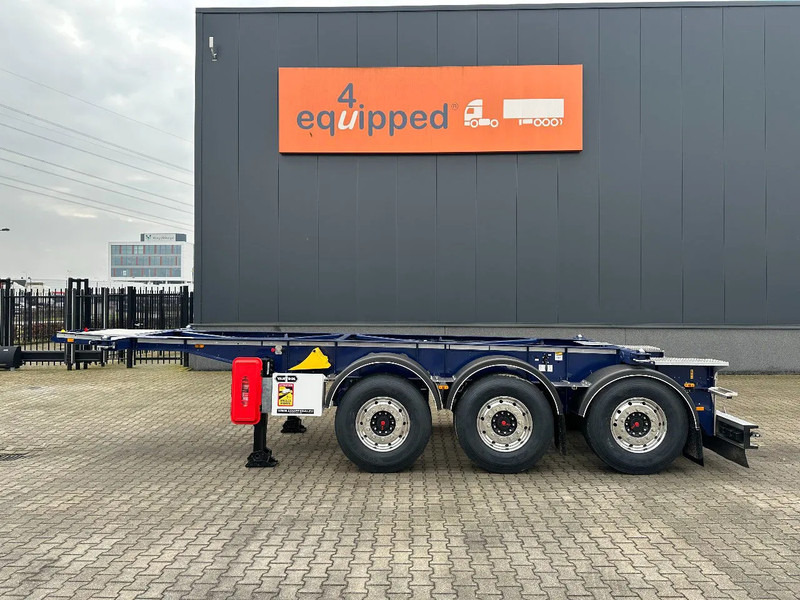 Van Hool NEW / DIRECT AVAILABLE 20FT / 20FT SWAP ADR-CHASSIS, DISCBRAKES, 3x available, ALU WHEELS - Semi-remorque porte-conteneur/ Caisse mobile: photos 2 Van Hool NEW / DIRECT AVAILABLE 20FT / 20FT SWAP ADR-CHASSIS, DISCBRAKES, 3x available, ALU WHEELS - Semi-remorque porte-conteneur/ Caisse mobile: photos 2