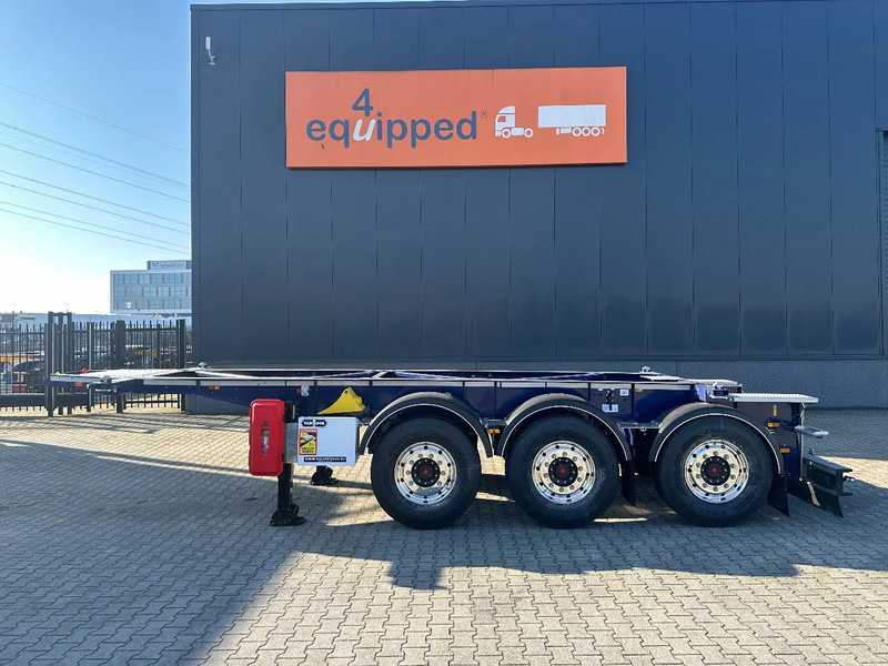 Van Hool NEW / DIRECT AVAILABLE 20FT ADR-CHASSIS, EMPTY WEIGHT: 3.300KG, DISCBRAKES, 3x available, ALU WHEELS - Semi-remorque porte-conteneur/ Caisse mobile: photos 2 Van Hool NEW / DIRECT AVAILABLE 20FT ADR-CHASSIS, EMPTY WEIGHT: 3.300KG, DISCBRAKES, 3x available, ALU WHEELS - Semi-remorque porte-conteneur/ Caisse mobile: photos 2