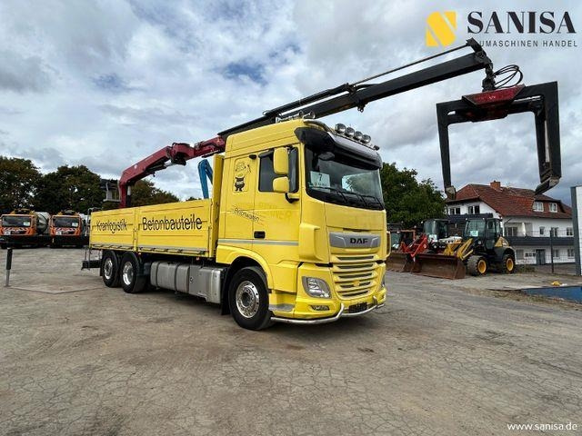 DAF XF 480/HMF 2530 L-CR Kran/Lenk/Lift/Baustoff  en leasing occasion DAF XF 480/HMF 2530 L-CR Kran/Lenk/Lift/Baustoff: photos 7