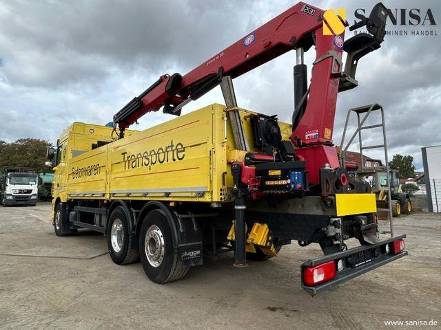 DAF XF 480/HMF 2530 L-CR Kran/Lenk/Lift/Baustoff - Camion grue: photos 4 DAF XF 480/HMF 2530 L-CR Kran/Lenk/Lift/Baustoff - Camion grue: photos 4