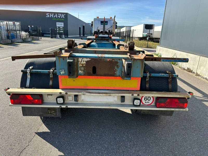 AJK AEEL/10-20 - 20T CONTAINERAANHANGER LUCHTVERING - DRUM BRAKES - AIR SUSP. - GIGANT ASSEN - 40mm - BELGISCHE PAPIEREN - Remorque porte-conteneur/ Caisse mobile: photos 4 AJK AEEL/10-20 - 20T CONTAINERAANHANGER LUCHTVERING - DRUM BRAKES - AIR SUSP. - GIGANT ASSEN - 40mm - BELGISCHE PAPIEREN - Remorque porte-conteneur/ Caisse mobile: photos 4