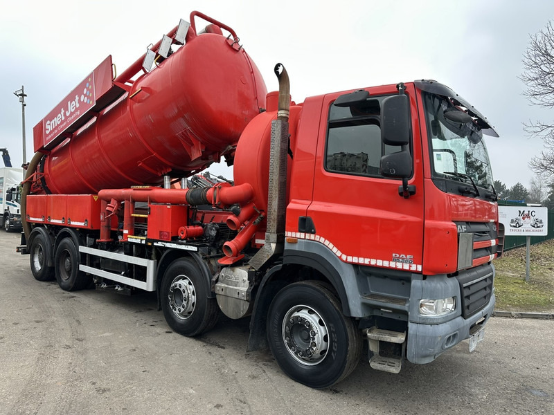 DAF CF 85.360 8x4 LAGRAM (Bekker) 18m³ KOLKENZUIGER / HYDROCUREUR / VACUUM TRUCK - MANUAL ZF - STEEL SPRING / BIG AXLES HUB REDUCTION - BE TRUCK - Camion hydrocureur: photos 1 DAF CF 85.360 8x4 LAGRAM (Bekker) 18m³ KOLKENZUIGER / HYDROCUREUR / VACUUM TRUCK - MANUAL ZF - STEEL SPRING / BIG AXLES HUB REDUCTION - BE TRUCK - Camion hydrocureur: photos 1