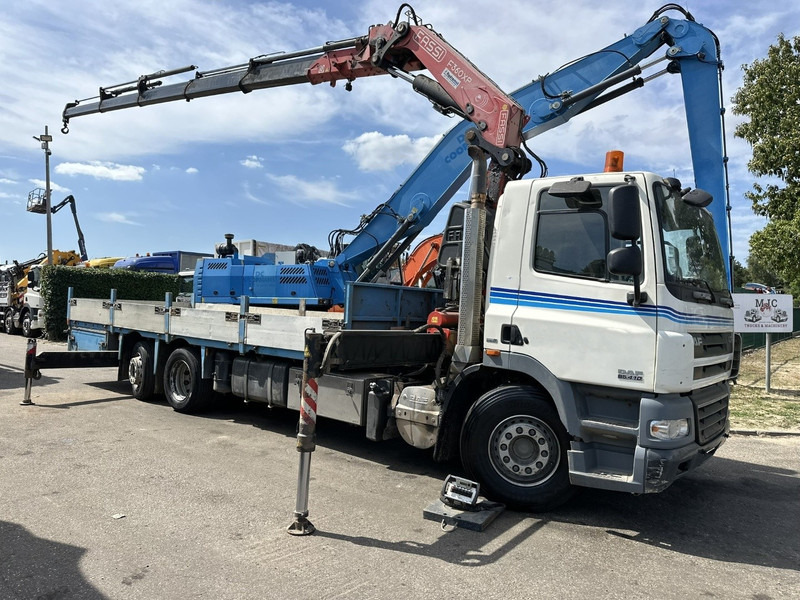 DAF CF 85.410 6X2 + CRANE FASSI F360XP 5x - RETARDER - EURO 5 - LIFT + STEERING AXLE - PLATFORM 7m45 - TUV 05/2026 - Camion grue: photos 1 DAF CF 85.410 6X2 + CRANE FASSI F360XP 5x - RETARDER - EURO 5 - LIFT + STEERING AXLE - PLATFORM 7m45 - TUV 05/2026 - Camion grue: photos 1