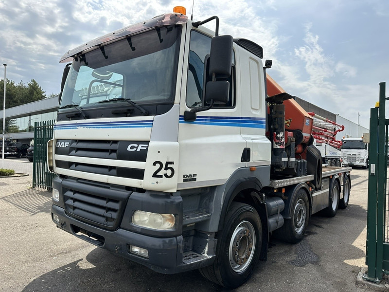 DAF CF 85.480 8x4 + CRANE PALFINGER PK90002 F (7x) - MANUAL ZF - RETARDER - BIG AXLES / HUB REDUCTION - STEEL SPRING - Camion grue: photos 3 DAF CF 85.480 8x4 + CRANE PALFINGER PK90002 F (7x) - MANUAL ZF - RETARDER - BIG AXLES / HUB REDUCTION - STEEL SPRING - Camion grue: photos 3