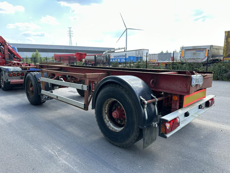 DEOM - SCHMIT R202P 2-AS CONTAINER TRANSPORT - BPW - GOEDE BANDEN - LUCHTVERING - BELGISCHE PAPIEREN - Remorque porte-conteneur/ Caisse mobile: photos 4 DEOM - SCHMIT R202P 2-AS CONTAINER TRANSPORT - BPW - GOEDE BANDEN - LUCHTVERING - BELGISCHE PAPIEREN - Remorque porte-conteneur/ Caisse mobile: photos 4