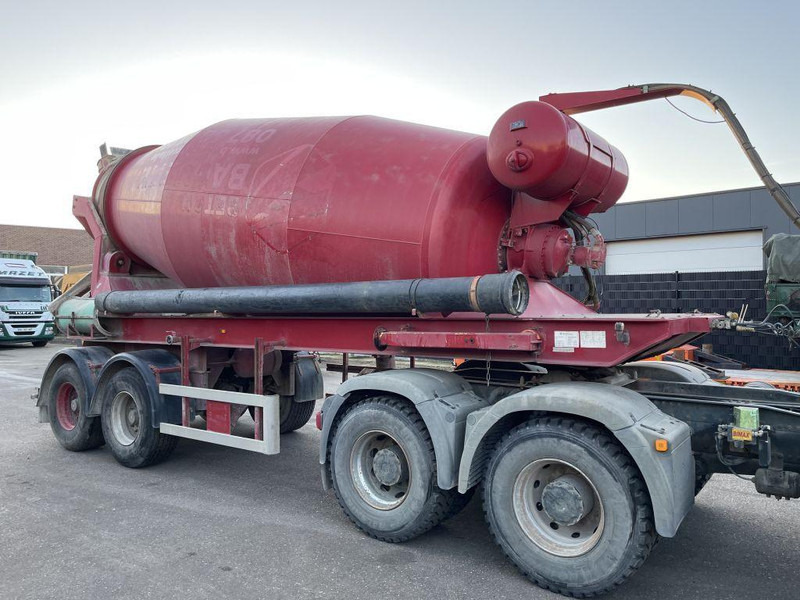 Hoenkhaus 12m3 CONCRETE MIXER 2 Axles SAF - AIR SUSP. - DRUM BRAKES - BE TRAILER - Semi-remorque malaxeur: photos 2 Hoenkhaus 12m3 CONCRETE MIXER 2 Axles SAF - AIR SUSP. - DRUM BRAKES - BE TRAILER - Semi-remorque malaxeur: photos 2