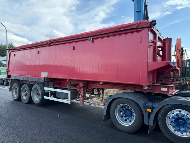 LAG 0-3-37 KAL - 3-AXLES ALU TIPPER - 42m3 AIR SUSPENSION - BPW DRUM - MARCOLIN COVER - Semi-remorque benne: photos 1 LAG 0-3-37 KAL - 3-AXLES ALU TIPPER - 42m3 AIR SUSPENSION - BPW DRUM - MARCOLIN COVER - Semi-remorque benne: photos 1