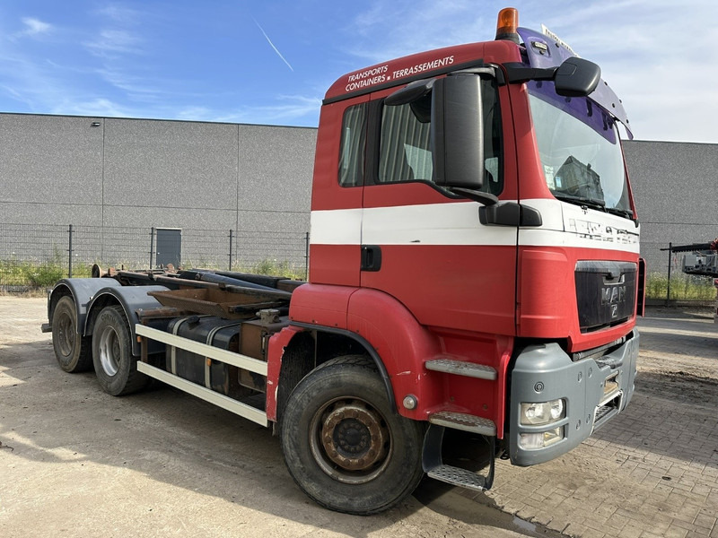 MAN TGA 26.400 6x4 AJK 20T - 5180mm - AS TRONIC AUTOMATIC - STEEL SPRING / BLATT - BIG AXLES / AP ACHSEN - Camion ampliroll: photos 1 MAN TGA 26.400 6x4 AJK 20T - 5180mm - AS TRONIC AUTOMATIC - STEEL SPRING / BLATT - BIG AXLES / AP ACHSEN - Camion ampliroll: photos 1