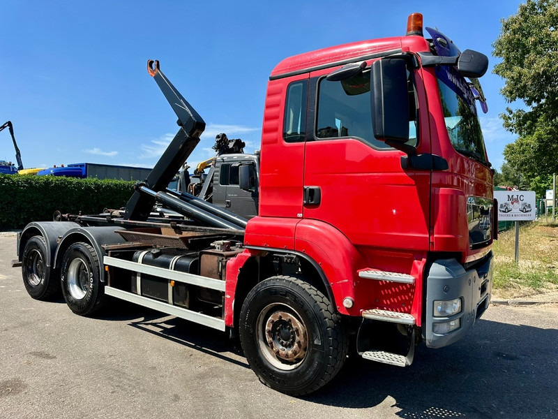 MAN TGA 26.400 BB HOOKLIFT AJK 20T - 5180mm - RETARDER - WB 3m60 - AS TRONIC AUTOMATIC - STEEL SPRING / BLATT - BIG AXLES / AP ACHSEN - Camion ampliroll: photos 1 MAN TGA 26.400 BB HOOKLIFT AJK 20T - 5180mm - RETARDER - WB 3m60 - AS TRONIC AUTOMATIC - STEEL SPRING / BLATT - BIG AXLES / AP ACHSEN - Camion ampliroll: photos 1