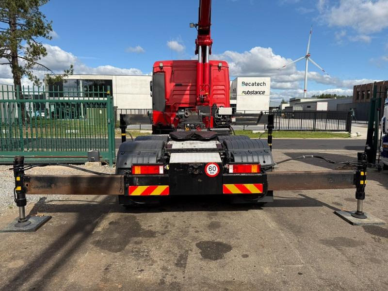 Camion grue MAN TGA 33.530 6x4 - 90T + CRANE HMF 3720 K6 (17.3m) - RETARDER - MANUAL ZF - EURO 3 - 590.000km - ALCOA -  BIG AXLES HUB REDUCTION - BE TRUCK - TOP CONDITION: photos 18