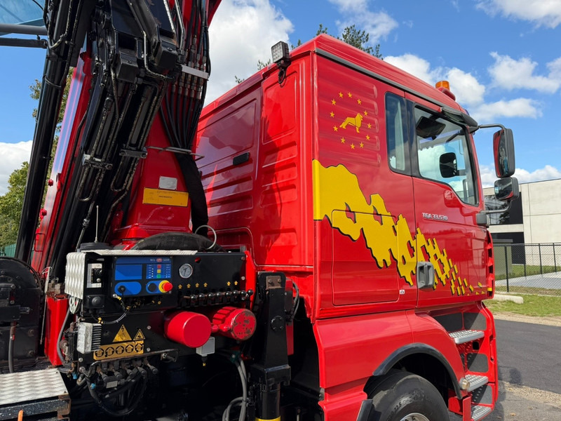 Camion grue MAN TGA 33.530 6x4 - 90T + CRANE HMF 3720 K6 (17.3m) - RETARDER - MANUAL ZF - EURO 3 - 590.000km - ALCOA -  BIG AXLES HUB REDUCTION - BE TRUCK - TOP CONDITION: photos 16