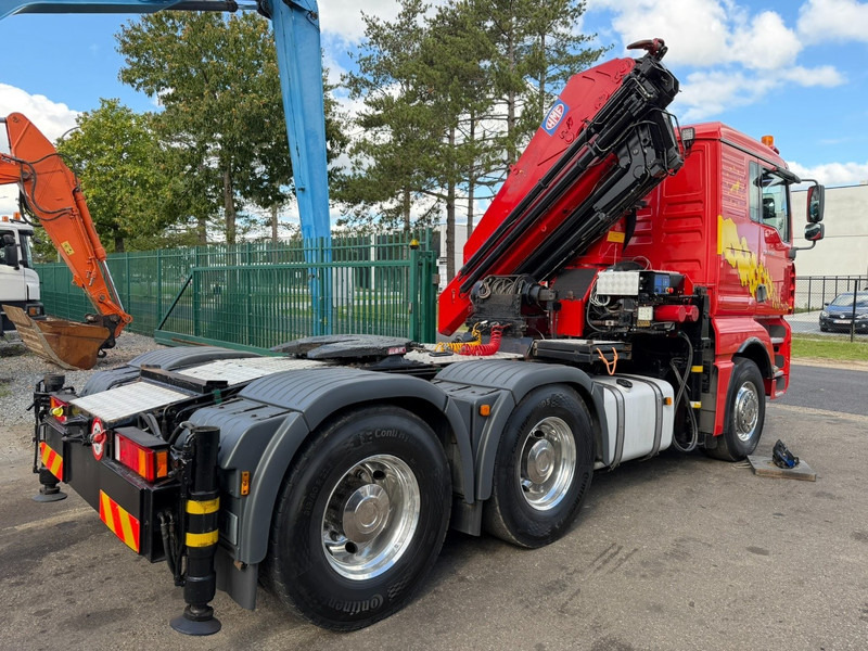 Camion grue MAN TGA 33.530 6x4 - 90T + CRANE HMF 3720 K6 (17.3m) - RETARDER - MANUAL ZF - EURO 3 - 590.000km - ALCOA -  BIG AXLES HUB REDUCTION - BE TRUCK - TOP CONDITION: photos 6