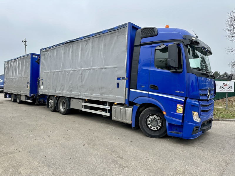 Mercedes-Benz Actros 2645 6x2 105m³ JUMBO + RETARDER + CRANE PALFINGER PK 19.001 SLD (4x) + RADIO - *FULL AIR* - FRIGO - EURO 6 - SAF AXLES - BELGIAN TRUCK - Camion grue: photos 2 Mercedes-Benz Actros 2645 6x2 105m³ JUMBO + RETARDER + CRANE PALFINGER PK 19.001 SLD (4x) + RADIO - *FULL AIR* - FRIGO - EURO 6 - SAF AXLES - BELGIAN TRUCK - Camion grue: photos 2