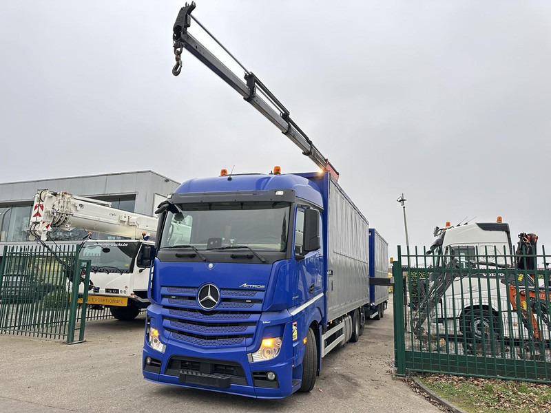 Mercedes-Benz Actros 2645 6x2 105m³ JUMBO + RETARDER + KRAN PALFINGER PK 19.001 SLD (4x) + RADIO - *FULL AIR* - FRIGO - EURO 6 - SAF AXLES - BELGIAN TRUCK - Camion fourgon, Camion grue: photos 4 Mercedes-Benz Actros 2645 6x2 105m³ JUMBO + RETARDER + KRAN PALFINGER PK 19.001 SLD (4x) + RADIO - *FULL AIR* - FRIGO - EURO 6 - SAF AXLES - BELGIAN TRUCK - Camion fourgon, Camion grue: photos 4