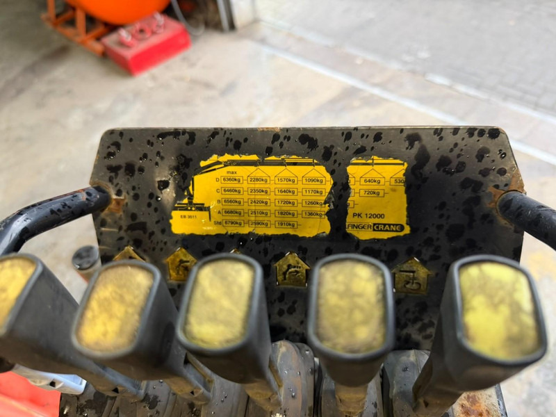 Grue auxiliaire Palfinger PK 12000 A - 2x HYDR - HOOGSTA - 5/6 F - GOOD CONDITION / GUTE ZUSTAND: photos 11 Grue auxiliaire Palfinger PK 12000 A - 2x HYDR - HOOGSTA - 5/6 F - GOOD CONDITION / GUTE ZUSTAND: photos 11